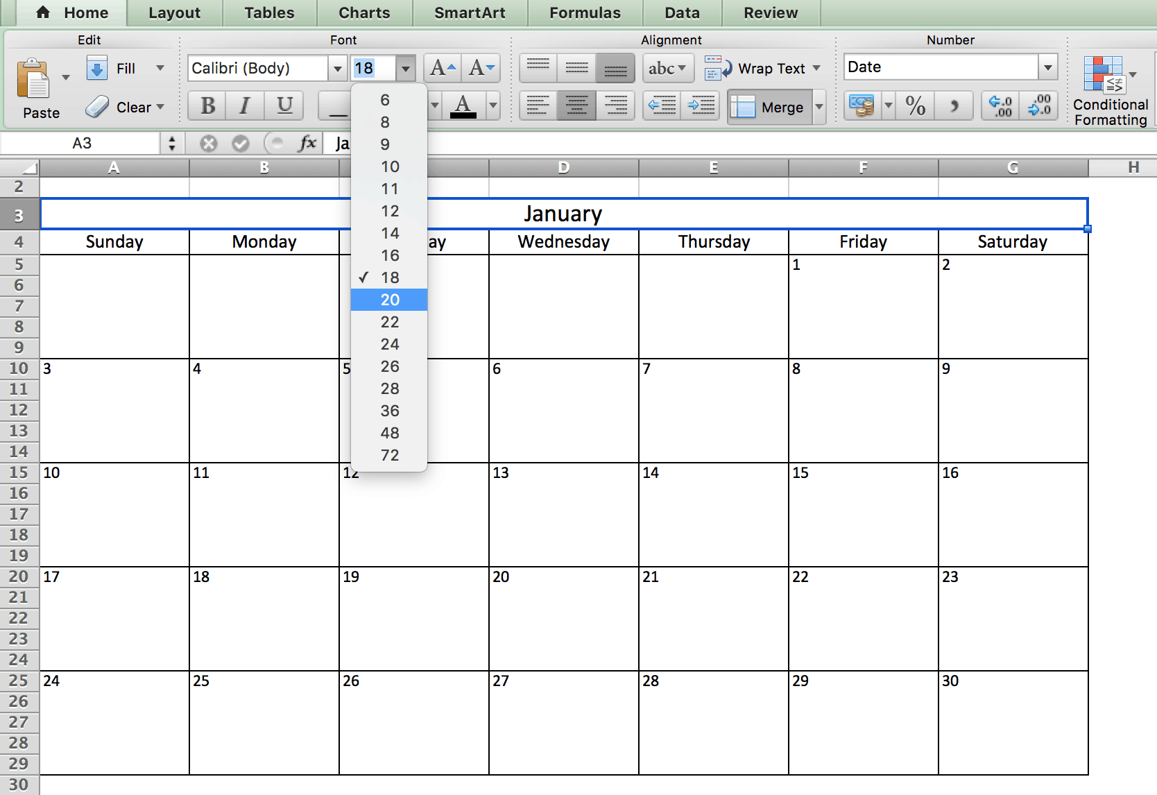 Modelo De Calendario En Excel Imagesee
